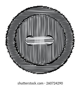 sewing button of the lines 