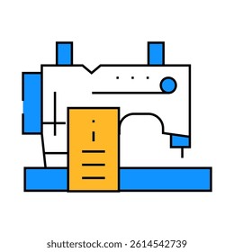 sewing courses line icon vector. sewing courses sign. isolated symbol illustration
