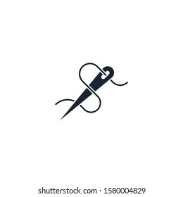 Sewing creative icon. From Handmade icons collection. Isolated Sewing sign on white background