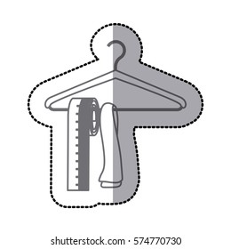 Sewing equipment and tools icon vector illustration graphic design