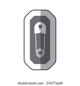 Sewing equipment and tools icon vector illustration graphic design
