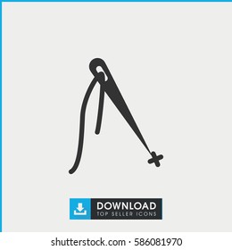sewing icon illustration isolated vector sign symbol