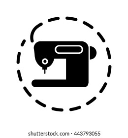 Sewing icon if sewing machine