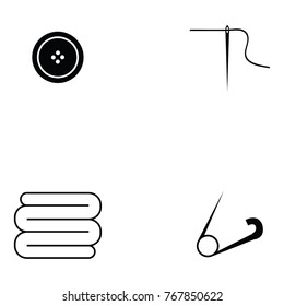 sewing icon set