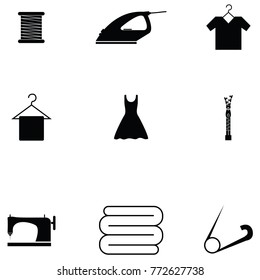 sewing icon set