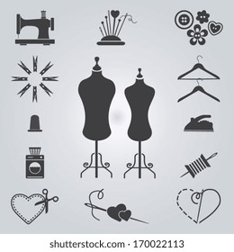 Sewing icons