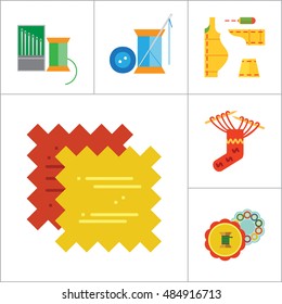Sewing Icons Set