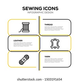 SEWING AND ILLUSTRATION ICON CONCEPT