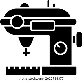 Línea de costura de diseño de íconos de Vector