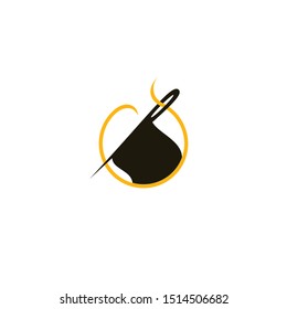 Sewing Logo Design Vector Template