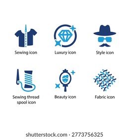 Sewing, Luxury, Style, Sewing thread spool, Beauty, Fabric, Icon