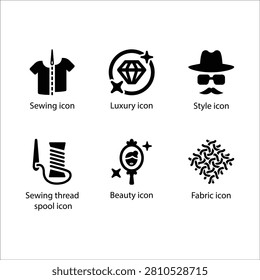 Sewing, Luxury, Style, Sewing thread spool, Beauty, Fabric, Icon