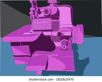 sewing machine filled with memories from ancient times