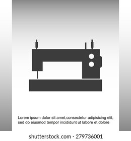 Sewing machine icon