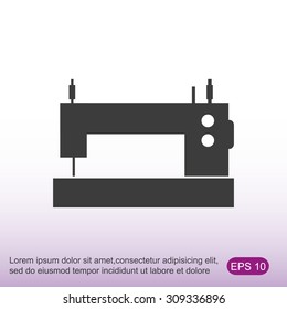 Sewing machine icon