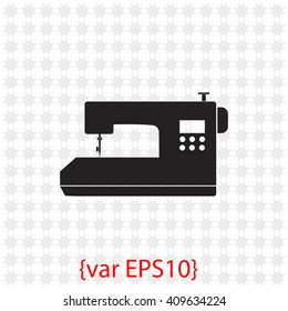 Sewing machine icon.