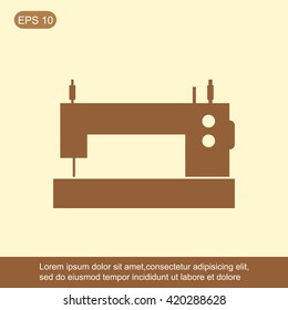 Sewing machine icon
