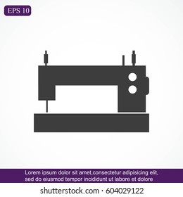 Sewing machine icon