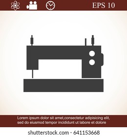 Sewing machine icon