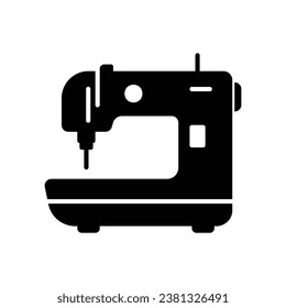 Nähmaschinensymbol zum Nähen der Kleidung