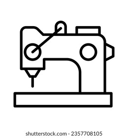 Design der Nähmaschinen-Symbol, Illustrationsdesign