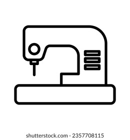 sewing machine icon design, illustration design