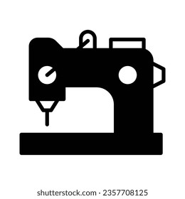 sewing machine icon design, illustration design