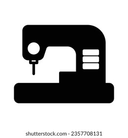 sewing machine icon design, illustration design
