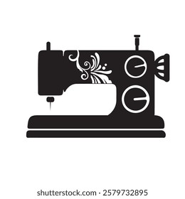 Sewing Machine Icon, design, vector