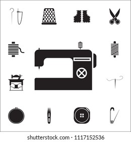 Sewing machine icon. Detailed set of Handmade icons. Premium quality graphic design sign. One of the collection icons for websites, web design, mobile app on white background