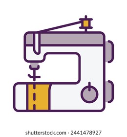 Sewing Machine icon editable stock vector illustration