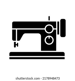 Sewing machine icon. Electric sewing machine sign. vector illustration