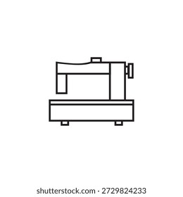 máquina de costura ícone ilustração elemento design