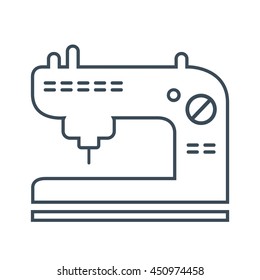 Sewing machine Icon Isolated on White Background.vector illustration icon