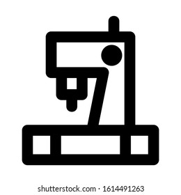 sewing machine icon isolated sign symbol vector illustration - high quality black style vector icons
