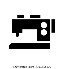 sewing machine icon or logo isolated sign symbol vector illustration - high quality black style vector icons
