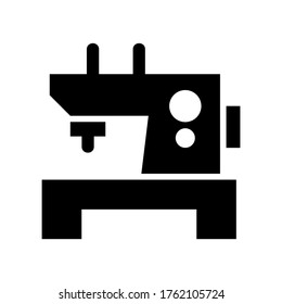sewing machine icon or logo isolated sign symbol vector illustration - high quality black style vector icons
