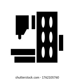 sewing machine icon or logo isolated sign symbol vector illustration - high quality black style vector icons
