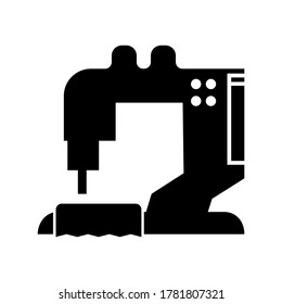 sewing machine icon or logo isolated sign symbol vector illustration - high quality black style vector icons
