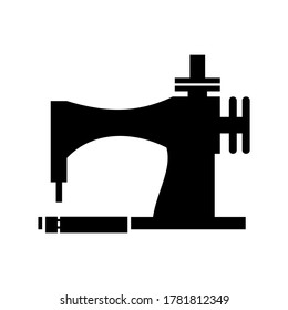 sewing machine icon or logo isolated sign symbol vector illustration - high quality black style vector icons
