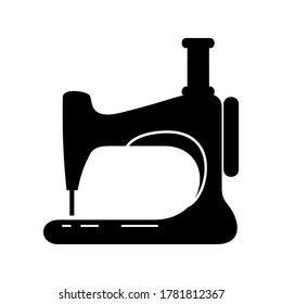 sewing machine icon or logo isolated sign symbol vector illustration - high quality black style vector icons
