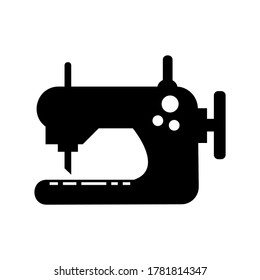 sewing machine icon or logo isolated sign symbol vector illustration - high quality black style vector icons
