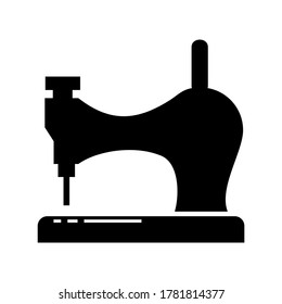 sewing machine icon or logo isolated sign symbol vector illustration - high quality black style vector icons
