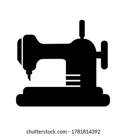 sewing machine icon or logo isolated sign symbol vector illustration - high quality black style vector icons
