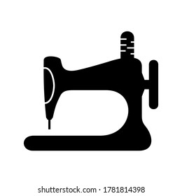 sewing machine icon or logo isolated sign symbol vector illustration - high quality black style vector icons
