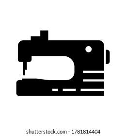 sewing machine icon or logo isolated sign symbol vector illustration - high quality black style vector icons
