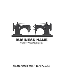 Sewing Machine Logo Textile Logo Custom Stock Vector (Royalty Free ...