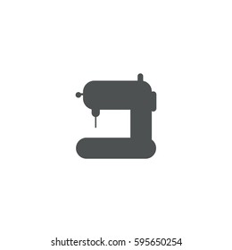 sewing machine icon. sign design