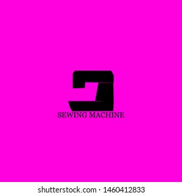 sewing machine icon sign signifier vector