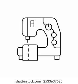 sewing machine icon sign vector